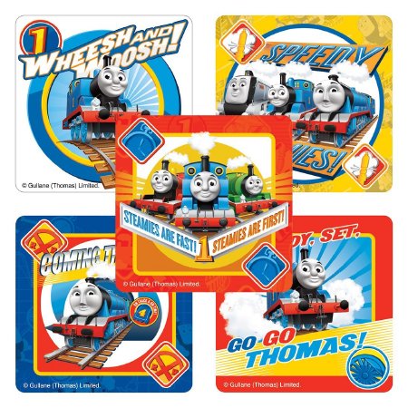 SmileMakers SmileMakers® 100 per Unit Go Go Thomas the Train Sticker 2.5 Inch