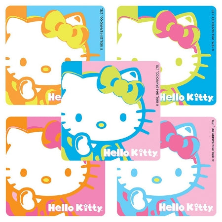 SmileMakers SmileMakers® 100 per Unit Hello Kitty Warhol Sticker 2.5 Inch