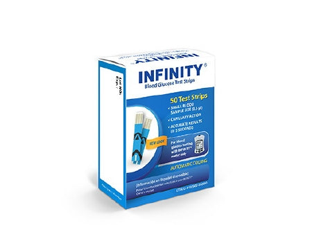US Diagnostics Blood Glucose Test Strips Infinity® 50 Strips per Box For Infinity® Blood Glucose Meters