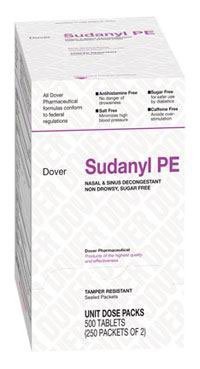 Medique Products Sinus Relief Sudanyl PE 5 mg Strength Tablet 2 per Pack