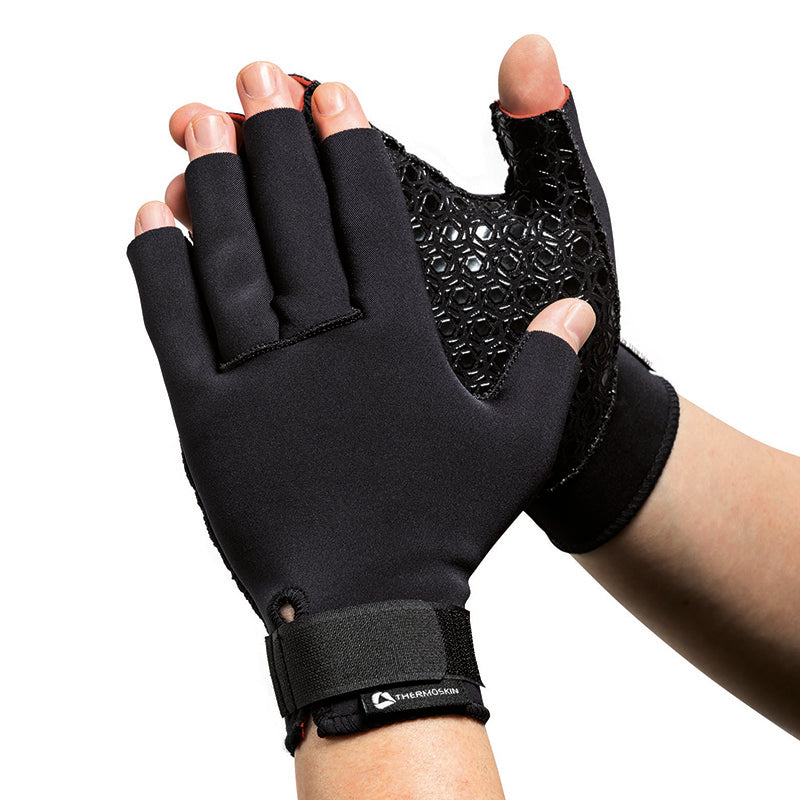 Orthozone Thermoskin Arthritis Compression Gloves - Black