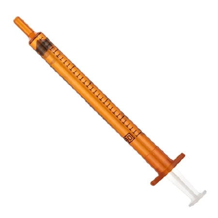 Becton Dickinson Oral Medication Syringe 1 mL Bulk Pack Luer Slip Tip Without Safety