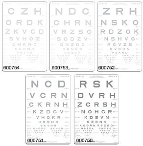 Good-Lite Eye Chart Good-Lite® 10 Foot Measurement Acuity Test