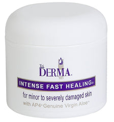 Genuine Virgin Aloe Corp dba Triderma Hand and Body Moisturizer TriDerma® MD Intense Fast Healing 4 oz. Jar Unscented Cream