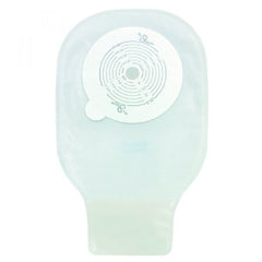 Hollister Inc Ostomy Pouch Securi-T™ One-Piece System 9 Inch Length 1/2 to 2-1/2 Inch Stoma Drainable Trim To Fit