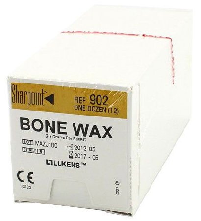 Surgical Specialties BONE WAX 2.5G WHT 12/BX SAS