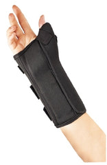 BSN Medical Wrist Brace with Abducted Thumb FLA ProLite® Aluminum / Foam / Nylon / Polyester Right Hand Black Large