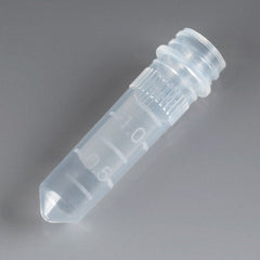 Globe Scientific Microcentrifuge Tube Conical Bottom Plain 2 mL Without Color Coding Without Closure Polypropylene Tube