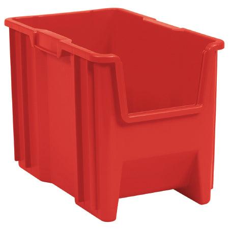 Akro-Mils Storage Bin Stak-N-Store Red Industrial Grade Polymers 10-7/8 X 12-1/2 X 17-1/2 Inch - M-903499-2941 - Case of 4