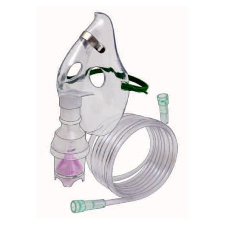 Dynarex Compressor Nebulizer System Small Volume 5 mL Medication Cup Universal Aerosol Mask Delivery