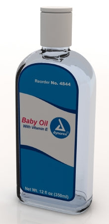 Dynarex Baby Oil Dynarex® 12 oz. Bottle Scented Oil