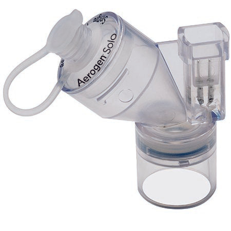 Tri-Anim Health Services Aerogen® Solo Handheld Nebulizer Kit Small Volume 6 mL Medication Cup Universal Mouthpiece Delivery