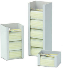 Market Lab Inc PPE Dispenser Surface Mount 1-Box Capacity White 8W x 6.25D x 4.75H Inch ABS Plastic