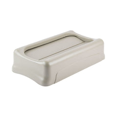 RJ Schinner Co Trash Can Lid Slim Jim® 5 X 11-1/2 X 20-1/2 Inch, Beige, Plastic, Rectangular, Swing - M-903827-4850 - Each