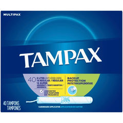 The Palm Tree Group Tampon Tampax®Multipax Super / Regular / Light Absorbency Cardboard Applicator Multi-Pack