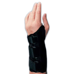 Bird & Cronin Wrist Brace Supreme Flannel / Metal / Plastic Right Hand Black X-Small