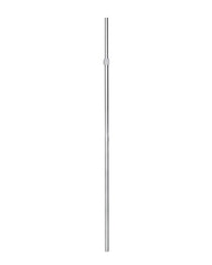 Contec Inc Cleanroom Telescopic Mop Handle Contec® QuickConnect™ 50 to 92 Inch Length Aluminum Silver Push Button Connection - M-904798-3698 - Each