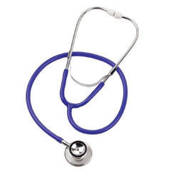 Mabis Healthcare Classic Stethoscope Mabis® Blue 1-Tube 22 Inch Tube Double-Sided Chestpiece