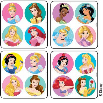 Medibadge Disney® 300 per Unit Princesses Sticker