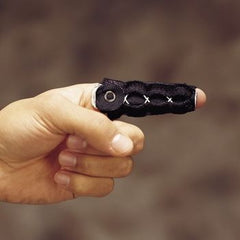 Patterson Medical Supply Finger Support LMB Finger Hugger Left Hand Black