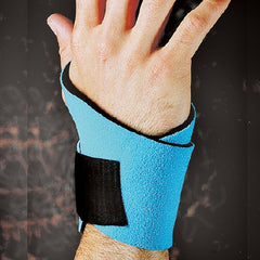 Scott Specialties Wrist Support Wraparound Neoprene / Nylon Left or Right Hand Blue One Size Fits Most