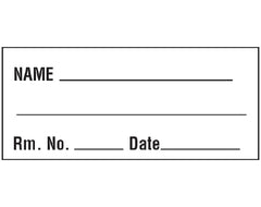 Shamrock Scientific Pre-Printed / Write On Label Shamrock Communication Fill In White - M-905639-4238 - Each