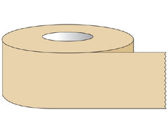 Shamrock Scientific Blank Label Tape Shamrock Multipurpose Label Tan 1/2 X 500 Inch - M-905643-3518 - Each