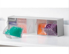 Market Lab Inc Storage Bin Unit MarketLab White Polystyrene 1-3/4 X 3-1/8 X 23-1/2 Inch - M-905944-2350 - Each