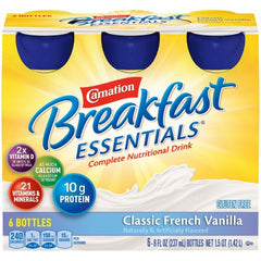 Nestle Healthcare Nutrition Oral Supplement Carnation® Breakfast Essentials® French Vanilla Flavor Ready to Use 8 oz. Bottle
