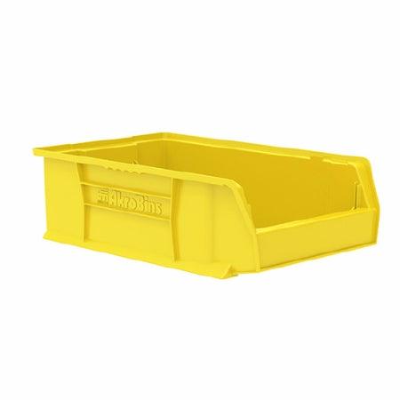 Akro-Mils Storage Bin Super-Size AkroBins® Yellow Industrial Grade Polymers 6 X 12-3/8 X 20 Inch - M-907678-3318 - Each