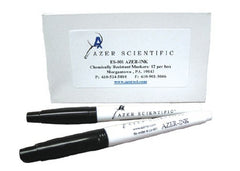 Azer Scientific Chemically Resistant Marker Azer-Ink Ultra Fine Tip - M-907850-1678 - Box of 12