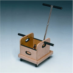 Fabrication Enterprises Mobile Weighted Cart Box 12 X 13-1/2 X13-1/2 Inch / Cart 4-3/4 X 14 X 17 Inch