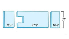 Alimed Support Surfaces For Amsco® 3080/3085 Surgical Tables - M-1055791-88 - Each