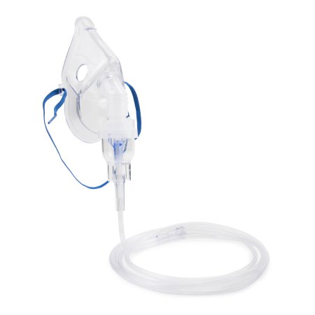 McKesson Handheld Nebulizer Kit Small Volume 10 mL Medication Cup Universal Aerosol Mask Delivery