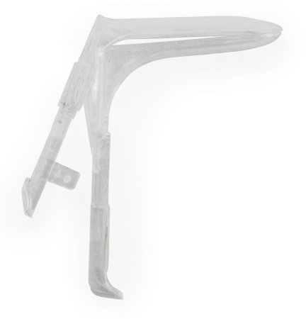 Vaginal Speculum McKesson Graves NonSterile Office Grade Plastic Medium Double Blade Duckbill Disposable Without Light Source Capability - M-911775-3767 - Case of 100