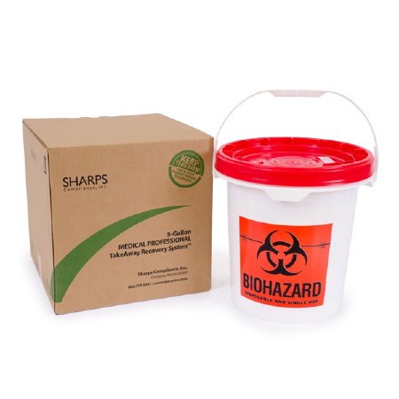 Sharps Compliance Mailback Bucket Takeaway Recovery System - M-913477-1167 - Each