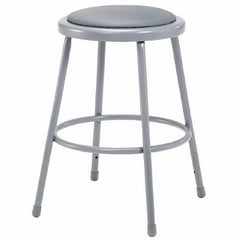 Grainger Round Stool Gray