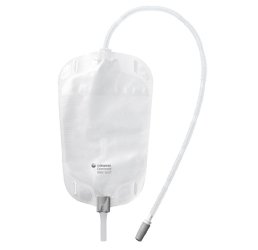 Coloplast Urinary Leg Bag Conveen® Security+ Anti-Reflux Valve / Clamp Valve NonSterile 500 mL Vinyl / Flocked