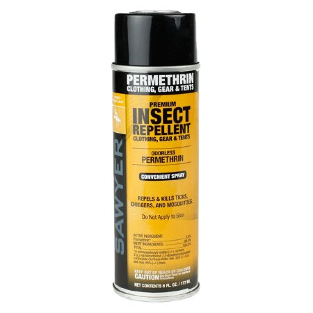 Sawyer Products Insect Repellent Permethrin Premium Topical Liquid 6 oz. Aerosol Can