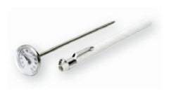 PANTek Technologies LLC Bi-Metallic Dial Thermometer Durac® Fahrenheit 0° to 220°F (-10° to +110°C) Stainless Steel Probe Insertable Does Not Require Power