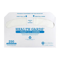 RJ Schinner Co Toilet Seat Cover Health Gards® Half Fold 14-1/4 X 16-3/4 Inch - M-916642-4649 - Case of 5000