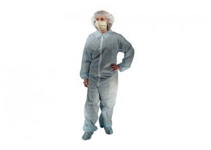 Dukal Coverall 2X-Large White Disposable NonSterile