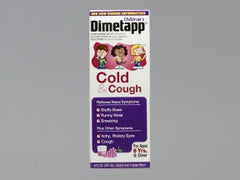 Glaxo Smith Kline Children's Cold Relief Dimetapp® 1 mg - 2.5 mg / 5 mL Strength Syrup 8 oz.