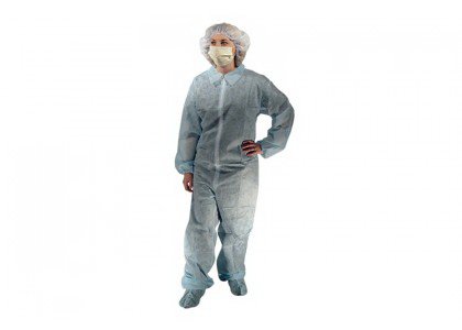 Dukal Coverall 3X-Large White Disposable NonSterile