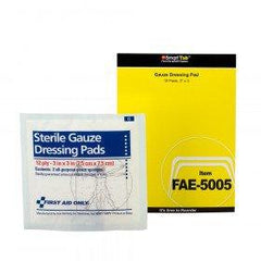 Acme United Gauze Sponge First Aid Only Gauze 12-Ply 3 X 3 Inch Square Sterile