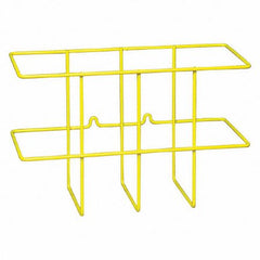 Grainger Binder / Chart Wire Rack Brady Yellow 1 Pocket Top Opening