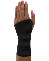 Bird & Cronin Wrist Brace Frazer™ Elastic / Metal Left Hand Black X-Small