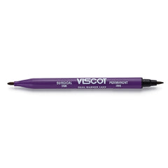 Viscot Industries Skin Marker Gentian Violet / Black Dual Tip Ruler Sterile - M-919087-4811 - Case of 100