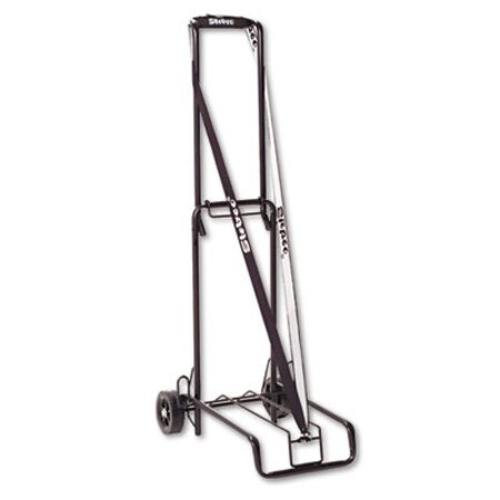 STEBCO Luggage Cart, 125 lb Capacity, 13 x 10 Platform, Black Steel