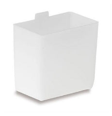 Market Lab Inc Bin Cup MarketLab 2 X 3 X 3-1/4 Inch White Polypropylene - M-919795-1806 - Box of 12